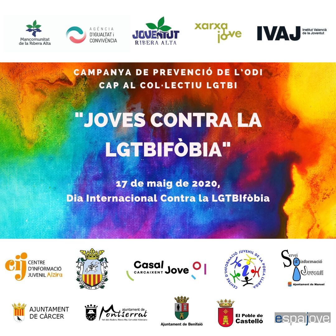 CAMPAÑA DE PREVENCIÓN DEL ODIO HACIA EL COLECTIVO LGTBI Jóvenes Contra la LGTBIfobia