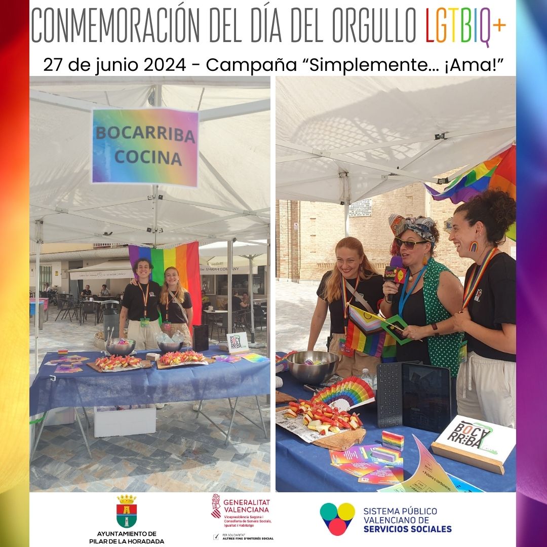 Campaña LGTBI "Simplemente ama"  (Pilar de la Horadada)