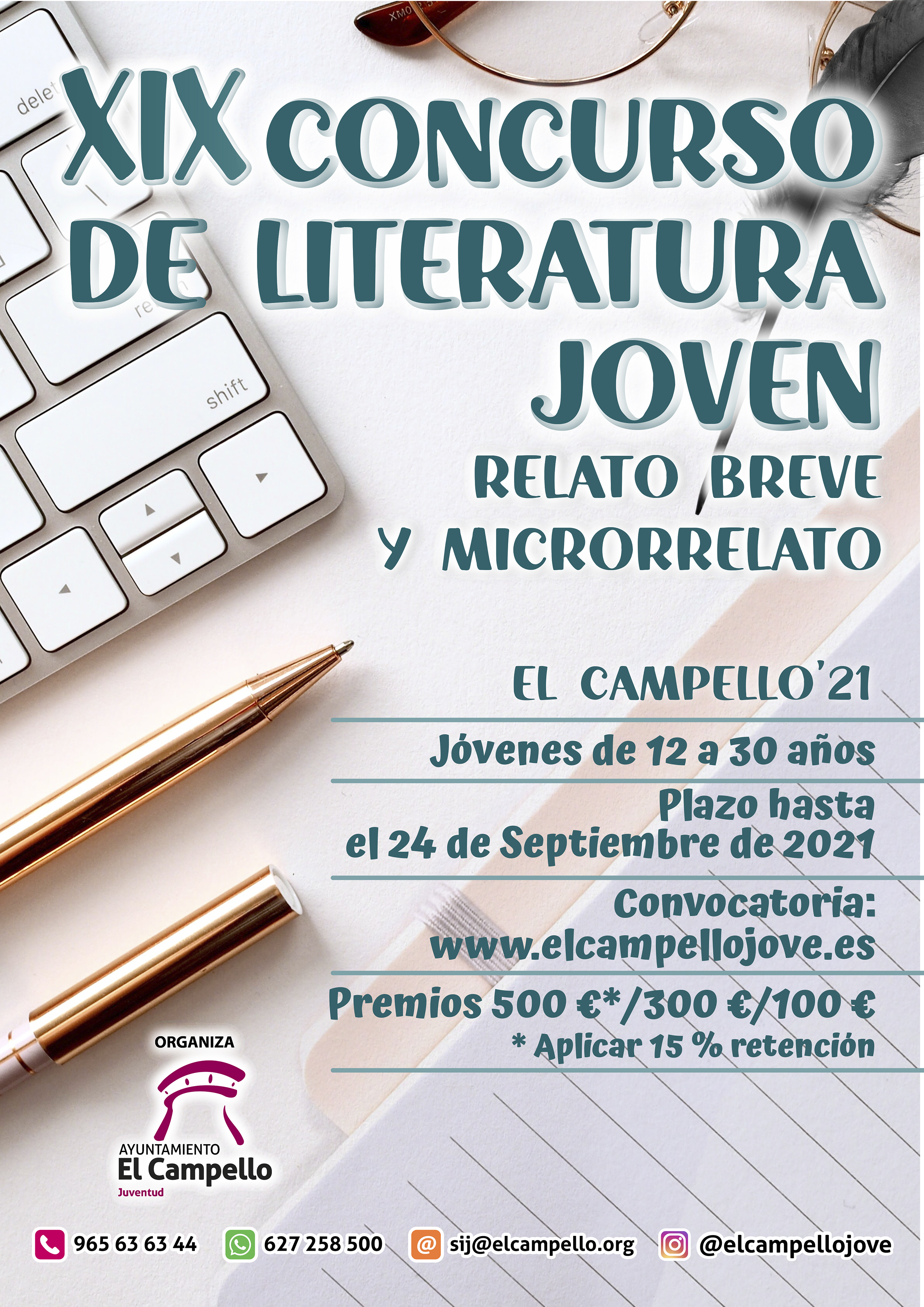 XIX Concurs de Literatura Jove El Campello