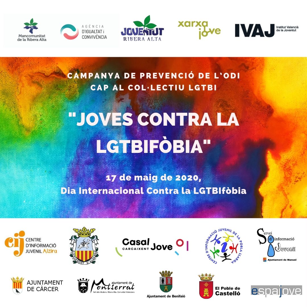 CAMPAÑA DE PREVENCIÓN DEL ODIO HACIA EL COLECTIVO LGTBI Jóvenes Contra la LGTBIfobia