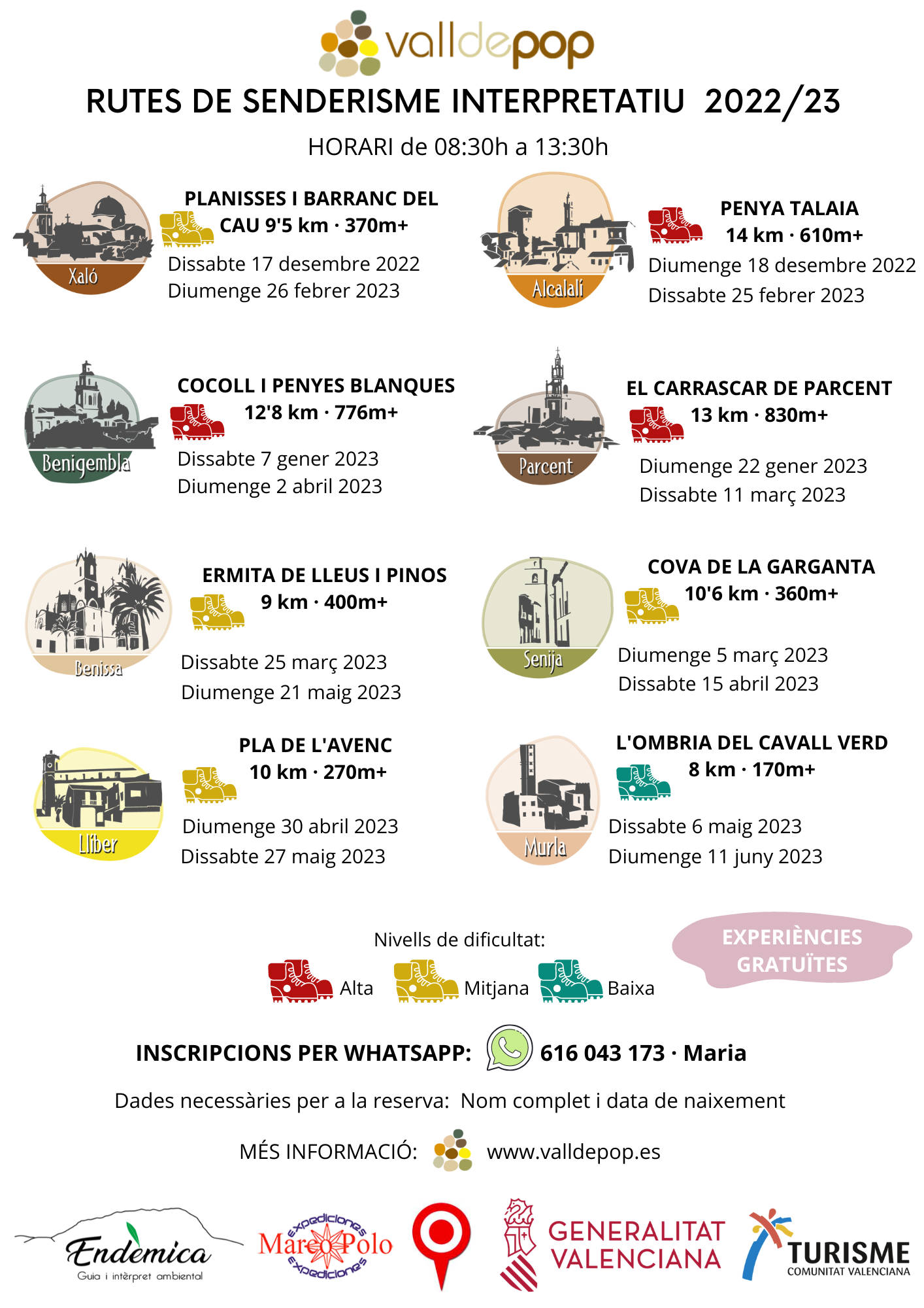 Rutes de senderisme interpretatiu