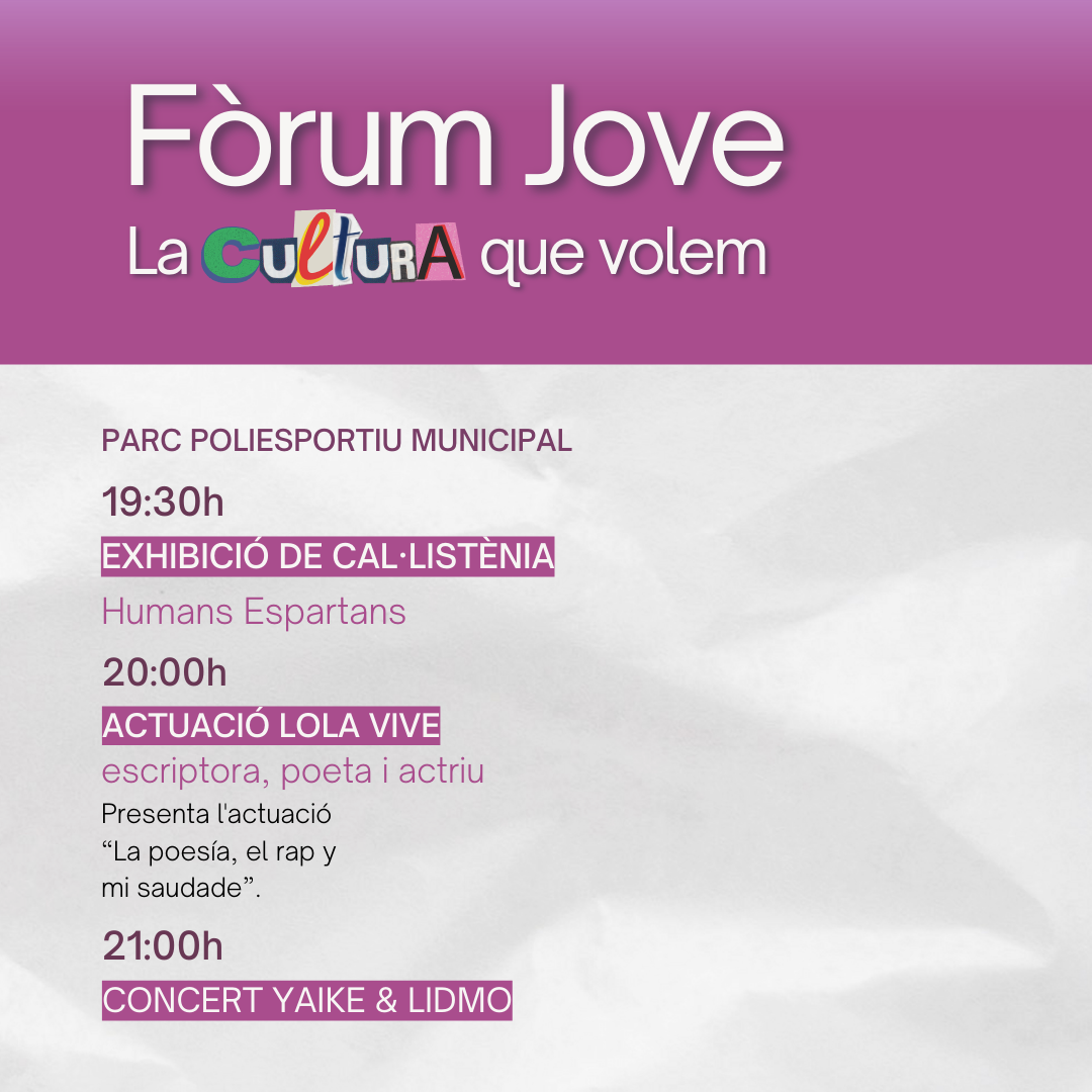 Fòrum Jove 2023