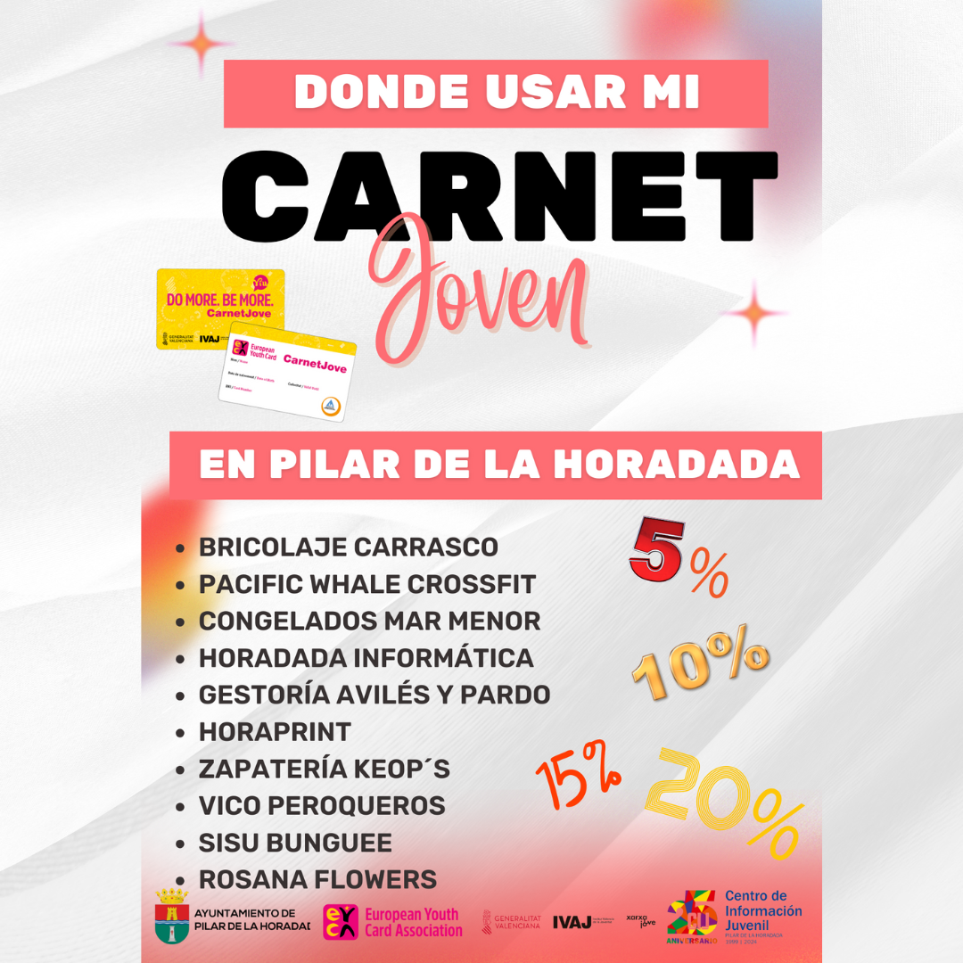 Carnet Joven Pilar de la Horadada