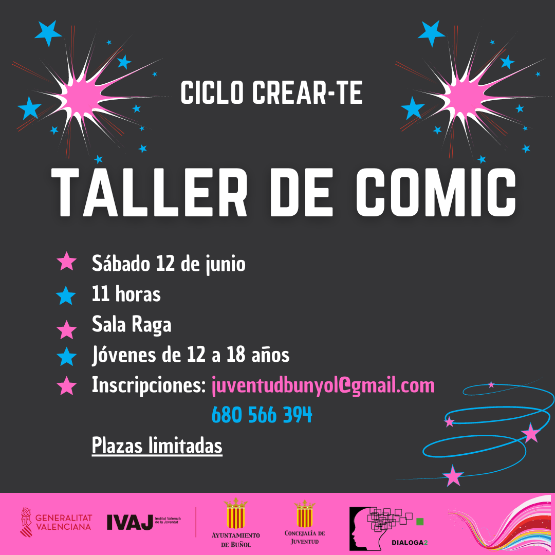 Taller de cómic Buñol