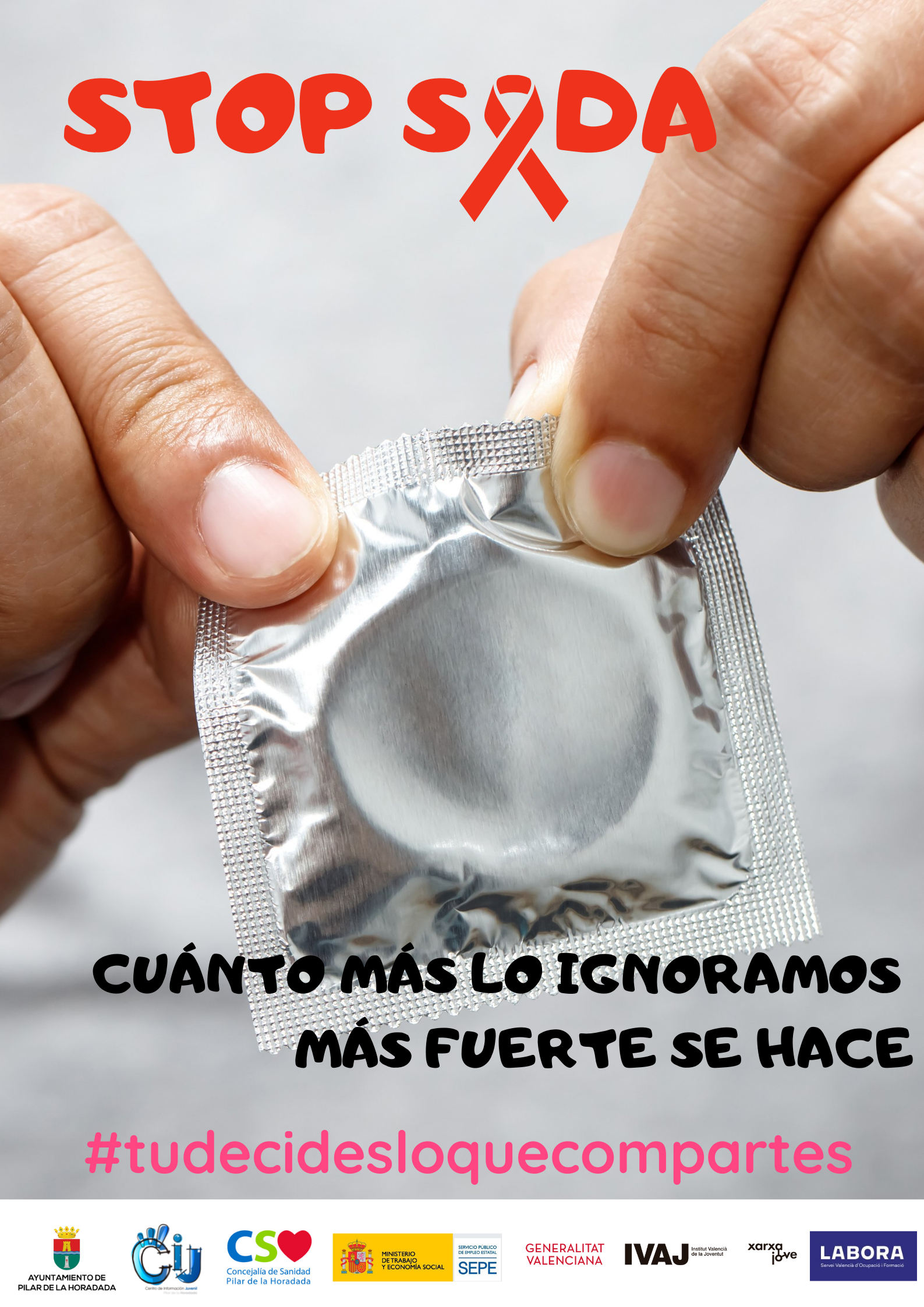 Campaña STOP SIDA, Pilar de la Horadada
