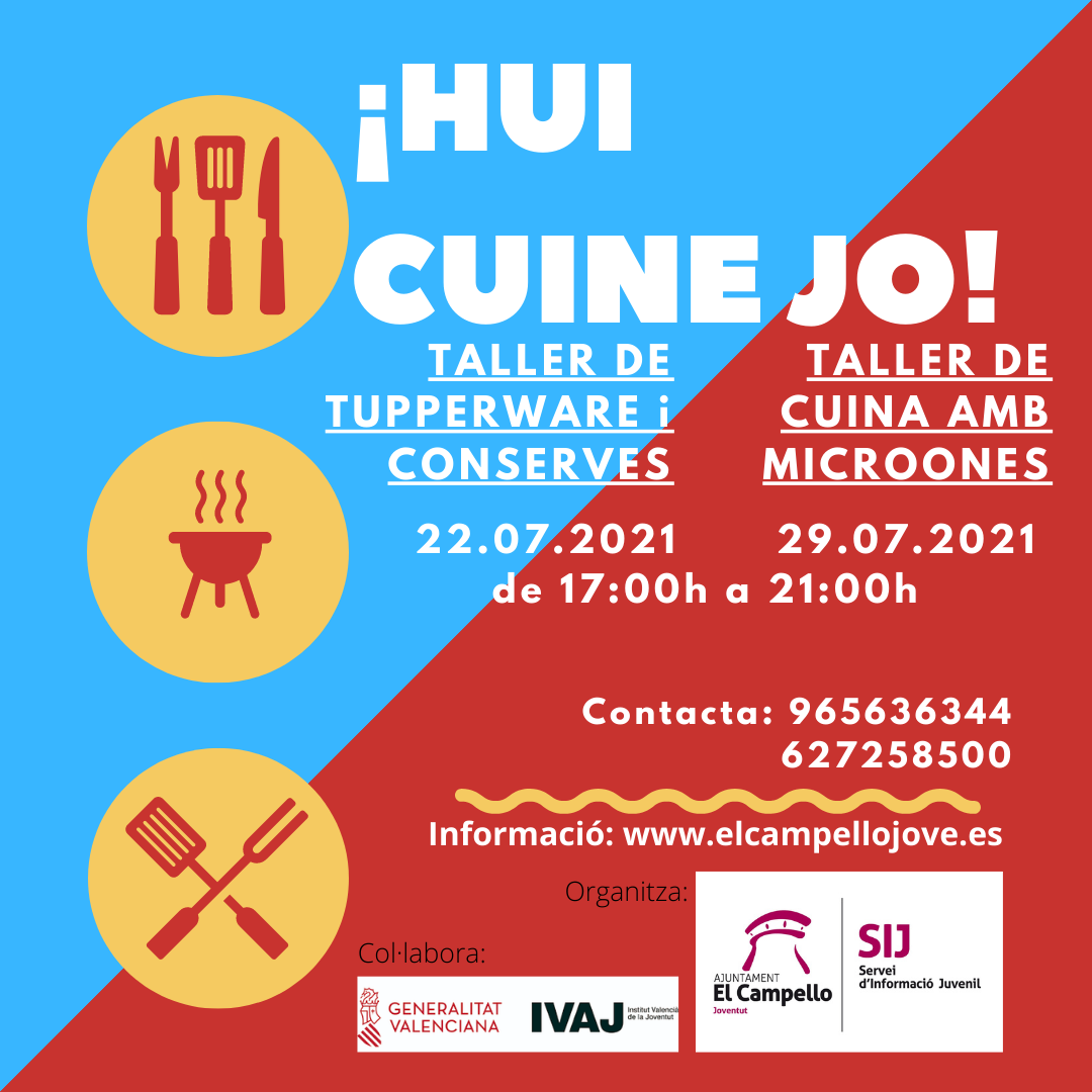Taller de cuina saludabe El Campello