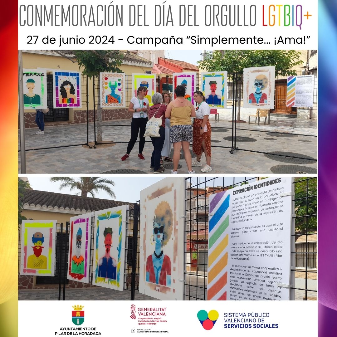 Campaña LGTBI "Simplemente ama"  (Pilar de la Horadada)