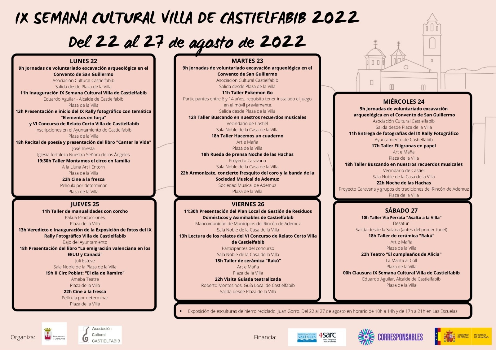 Festes Culturals Agost CASTIELFABIB