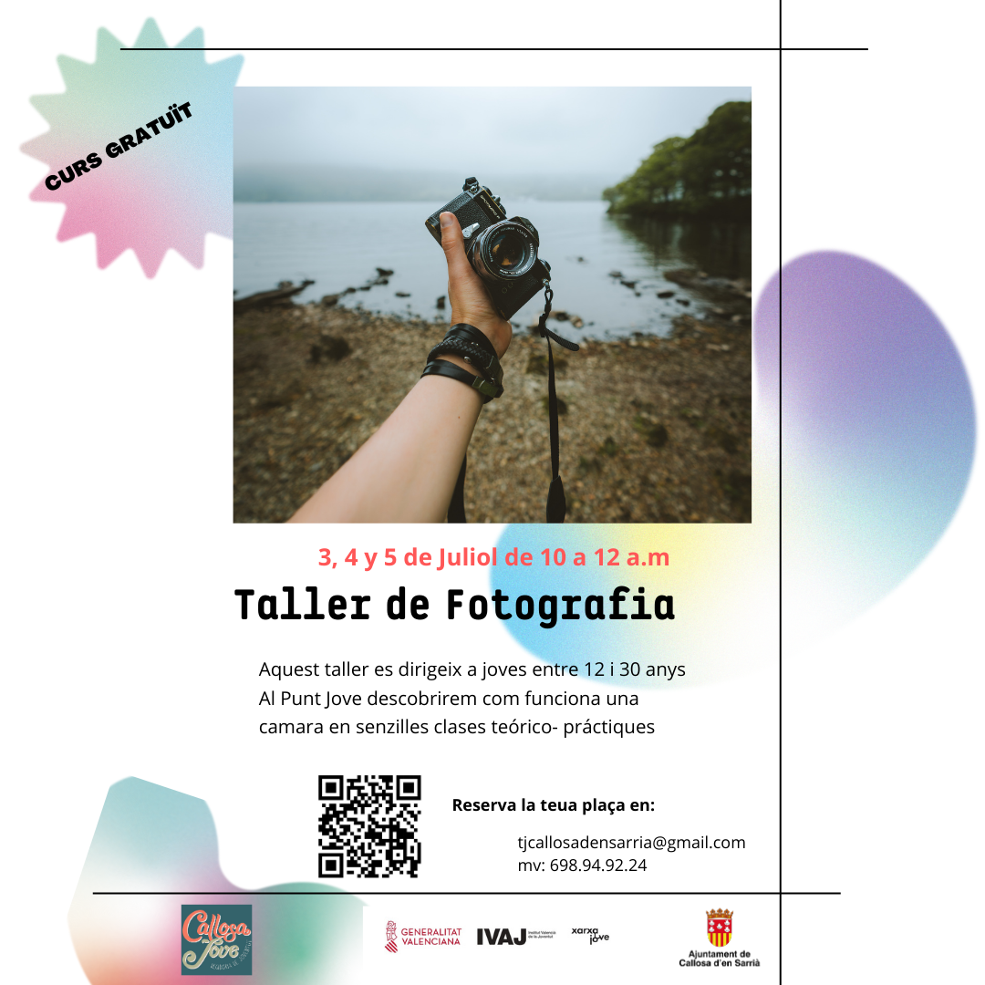 Taller de Fotografía Callosa d'en Sarrià