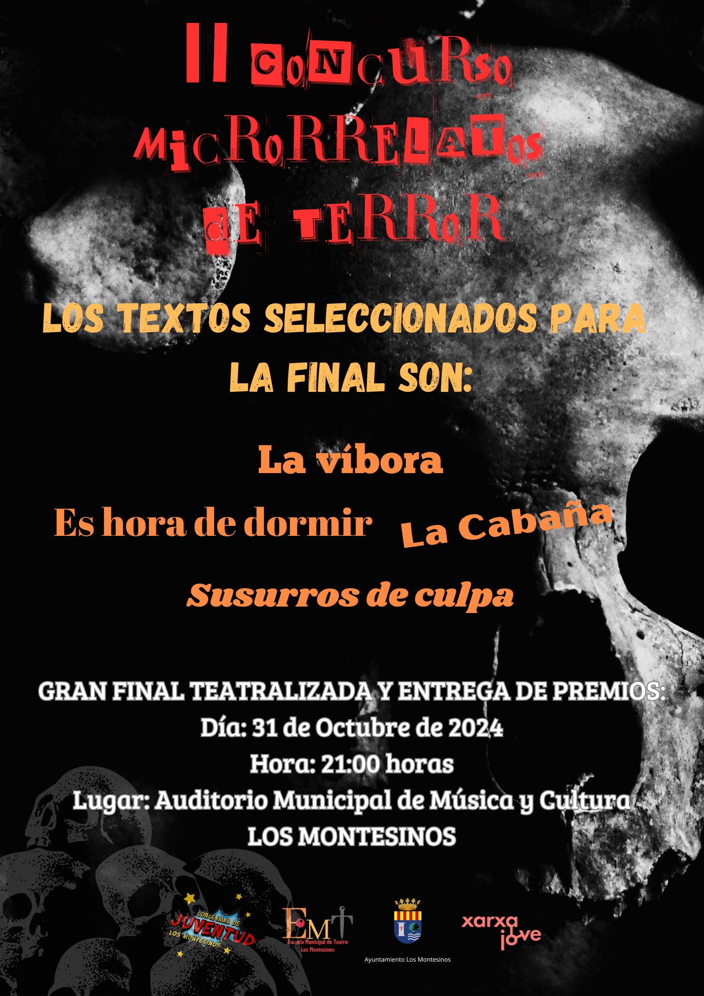 II CONCURS DE MICRORELATS DE TERROR. Los Montesinos