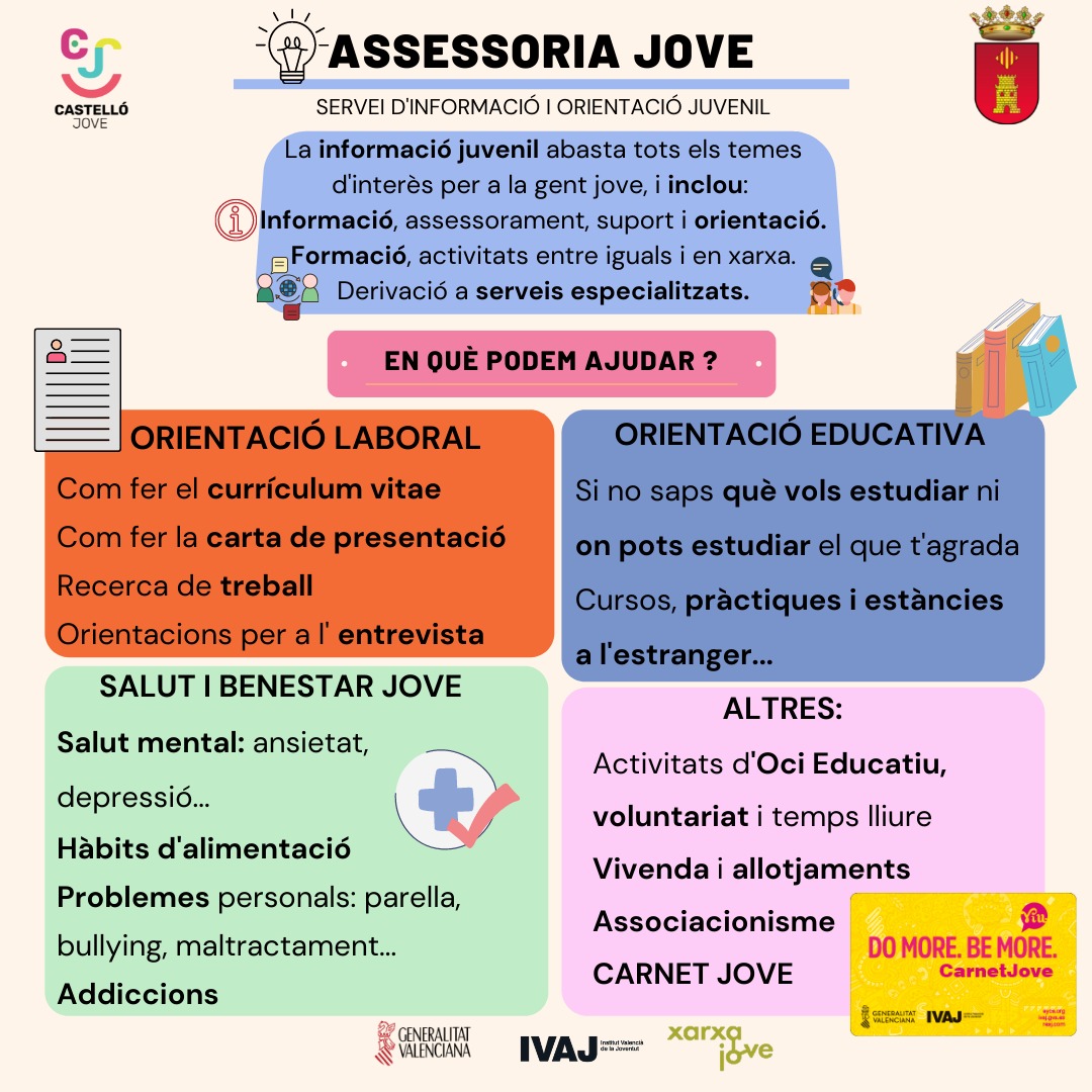 - ASSESSORIA JOVE - Servei d'informació i orientació juvenil