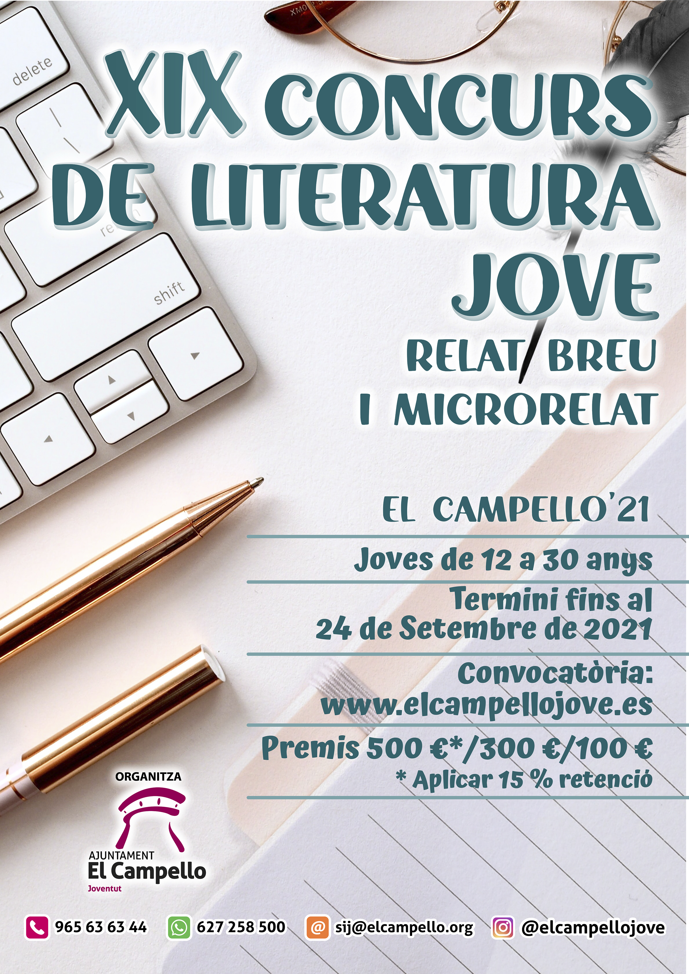 XIX Concurs de Literatura Jove El Campello