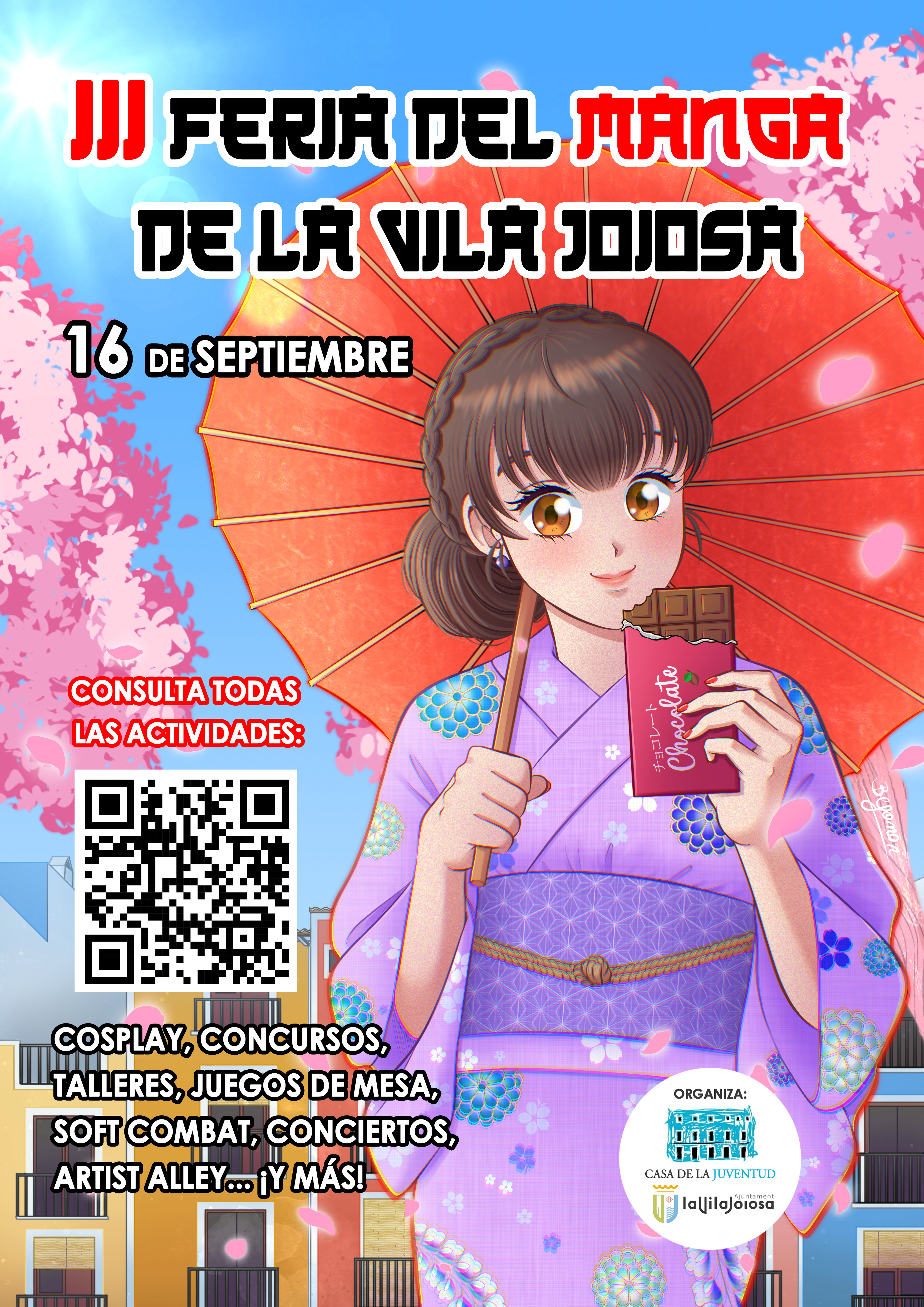 La Feria del Manga y Cultura Japonesa vuelve a Villajoyosa en septiembre