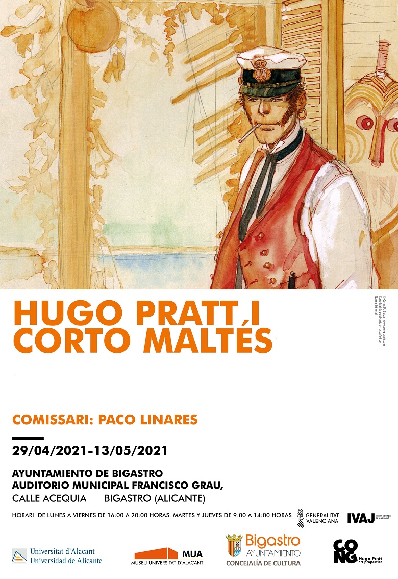 Exposición Hugo Pratt y Corto Maltés Bigastro