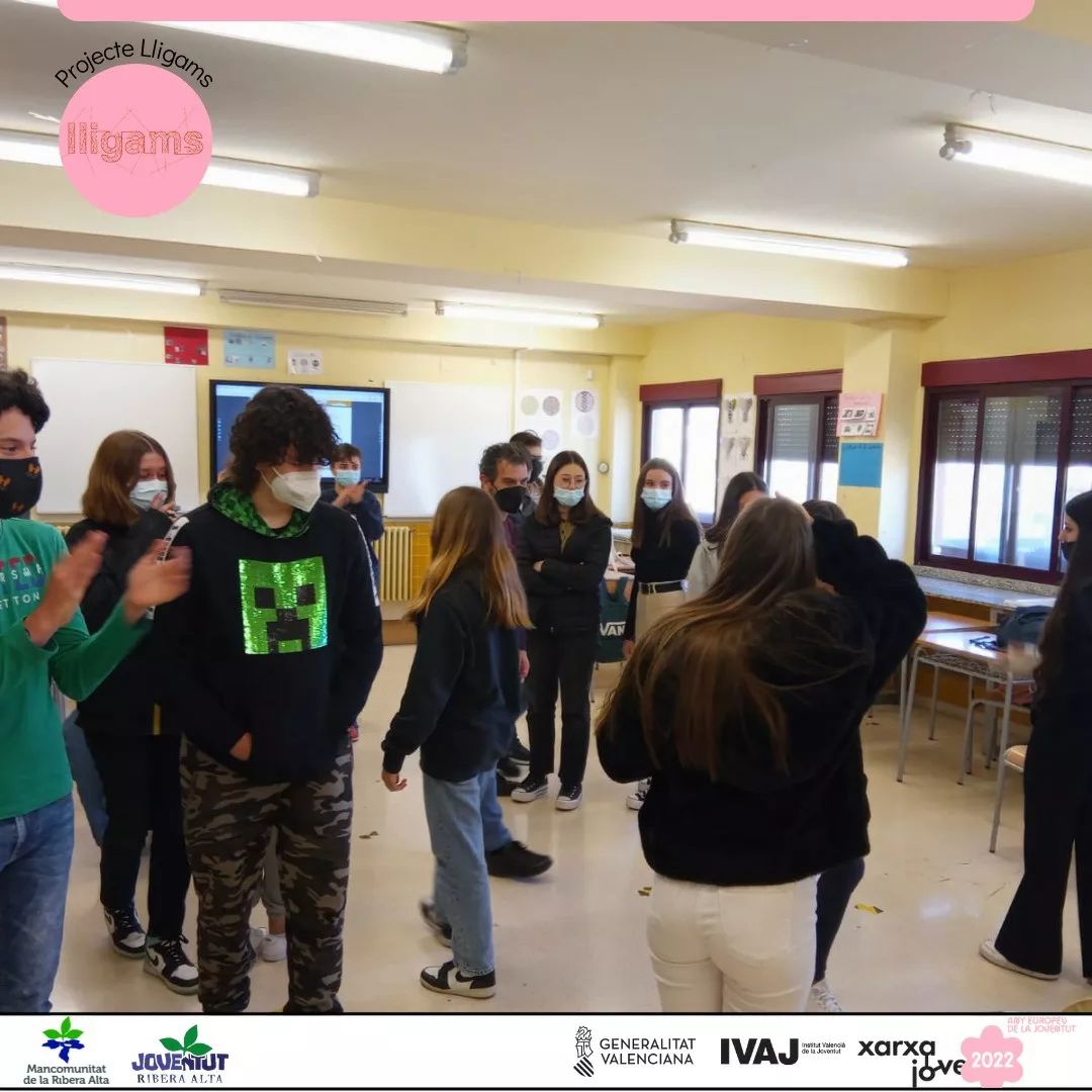 El Departamento de Juventud de la Mancomunidad de la Ribera Alta inicia el proyecto "LLIGAMS" en la comarca.